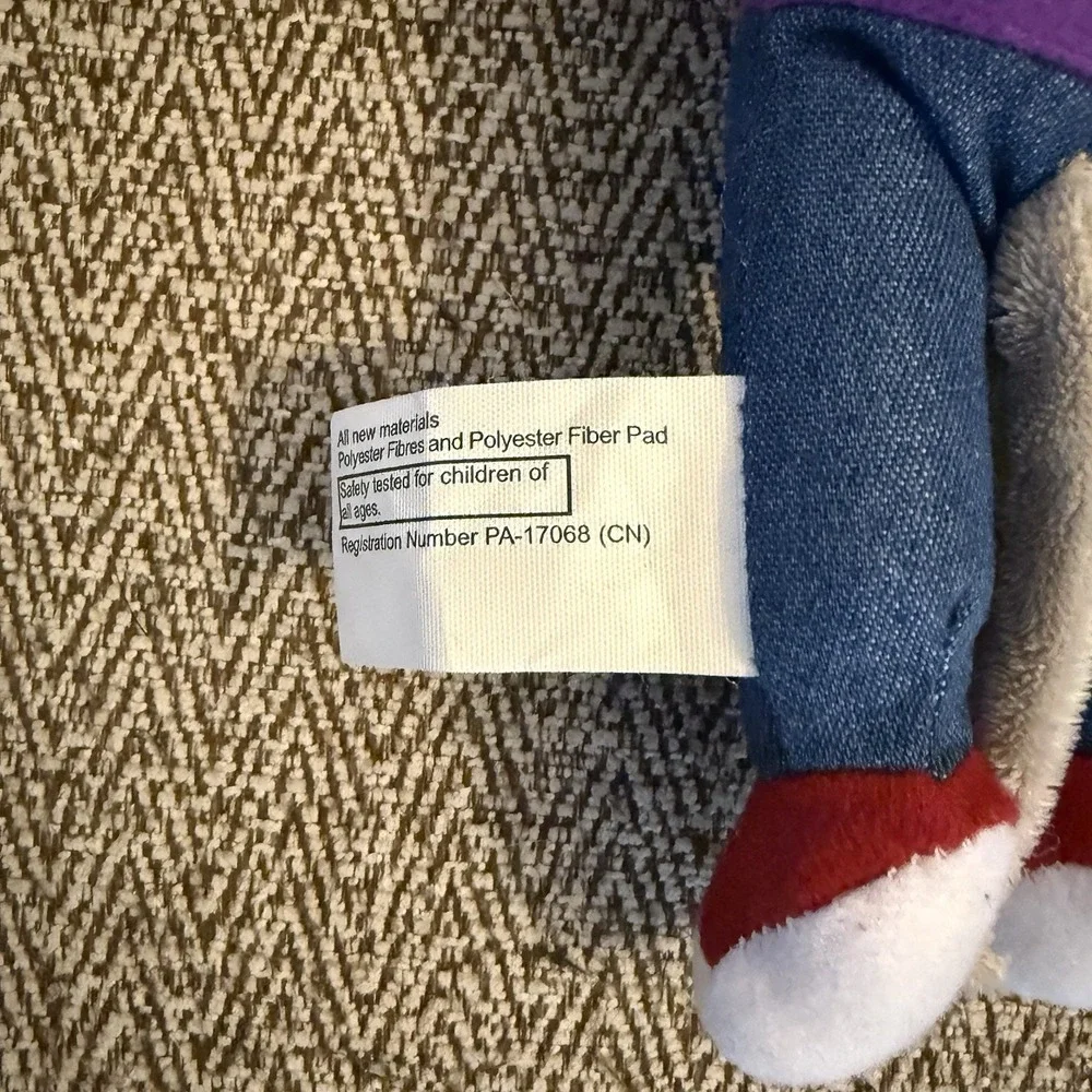 Chuck E Cheese Pizza Mouse Plush Toy 12